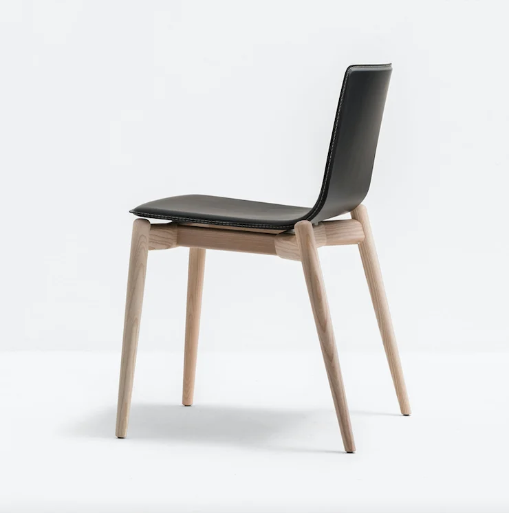 Elegant Chair Modern Design Scandinavian Custom Dining Furniture Solid Oak Style Wooden Dining Chair