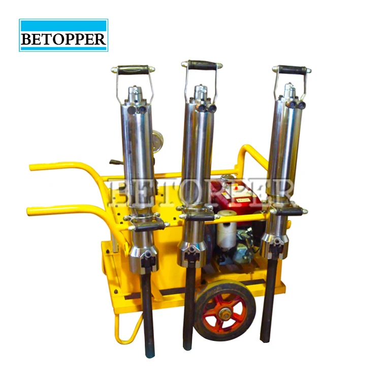 Дизельный двигатель Гидравлический Клин блок питания каменный сплиттер для