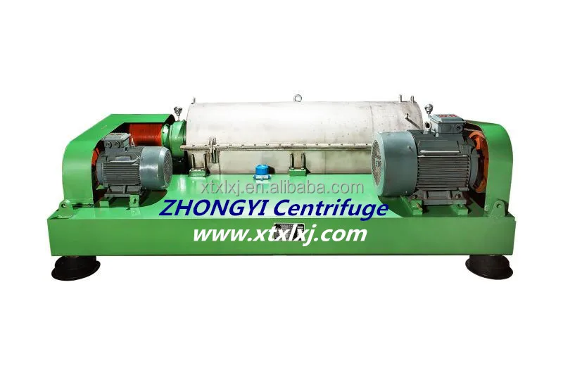 LW245 Model Horizontal Screw Decanter Centrifuge For Soybean Protein Isolated Dehydration
