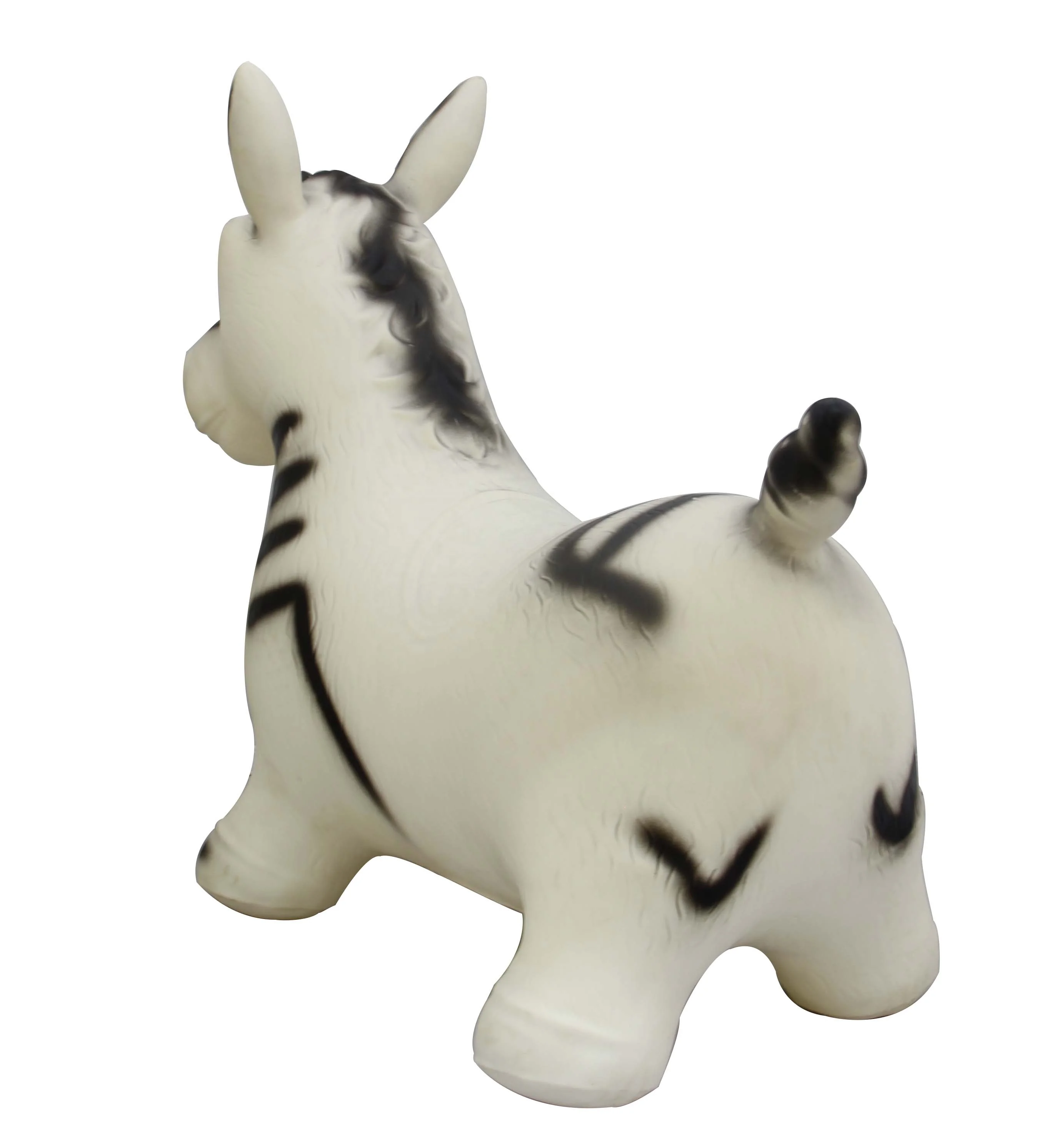
Inflatable Eco-friendly PVC material Ride-on Animal hopper zebra indoor & outdoor toys 