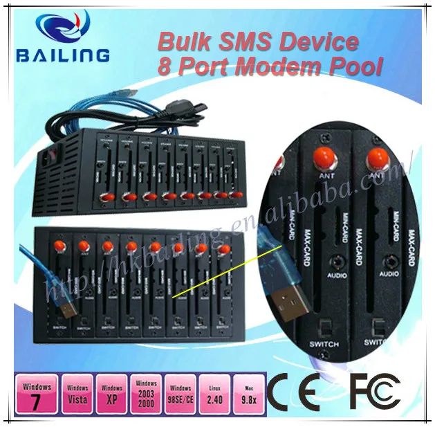 3g модемный пул imei changeable8 порт sim5215 5216 5218 модуль для смс отправка usb2.0