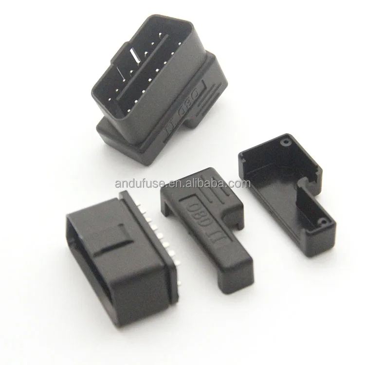 OBD connector OBD2 diagnostic male plug andu factory direct sale