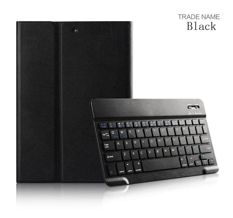 Hot selling Leather Keyboard Protective Case With Stand For ipad air 2 High Quality