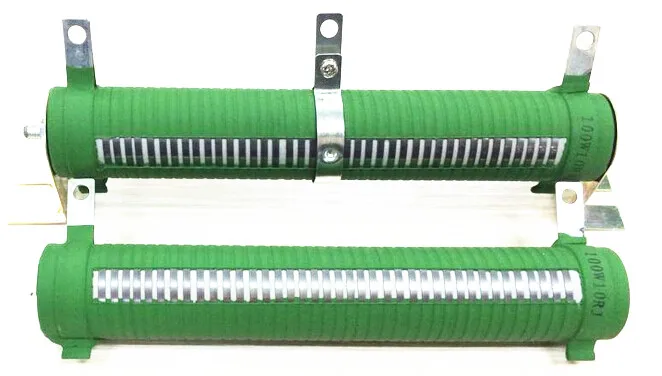 Зеленый керамический переменный резистор RX20 1000 Вт