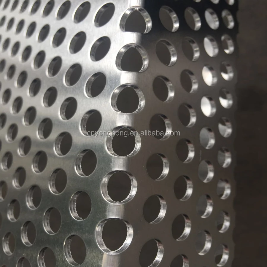 Decorative perforated aluminum  metal sheet