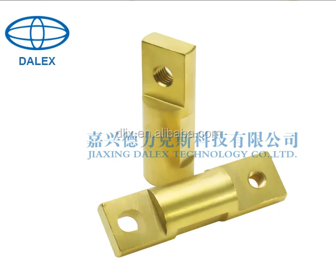 
automatic lathe processing parts/brass internal thread nuts/female thread brass parts 