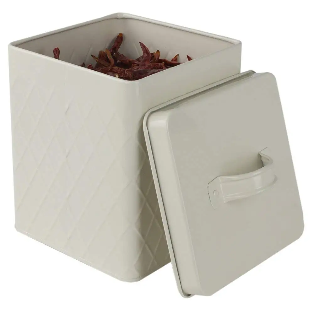 Органайзер для хранения еды на кухне, канистра, коллекция олова для печенья