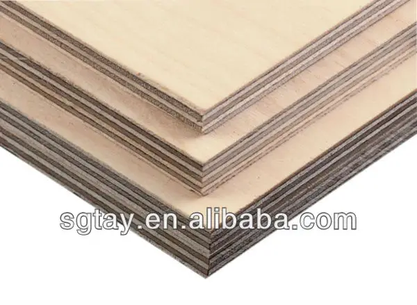 standard wooden veneer fancy plywood