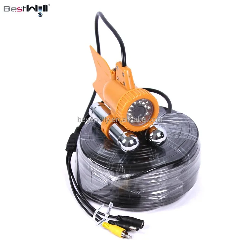 
color CCD underwater fishing camera underwater camera CR006A with 20m to 150m cable 