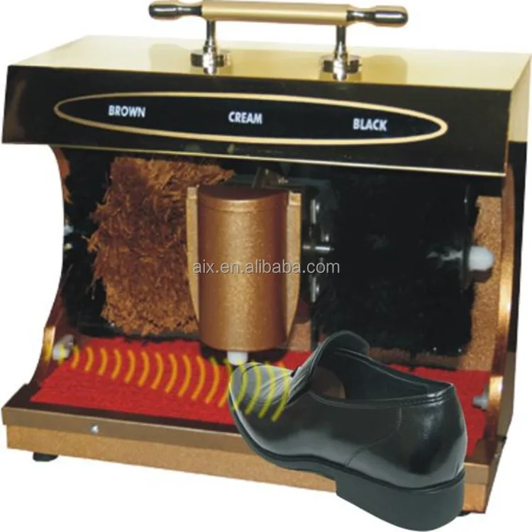 Small home use shoe cleaning machine for shining shoes