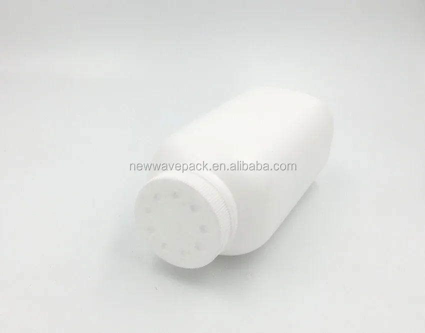 200ml square design talcum powder bottles
