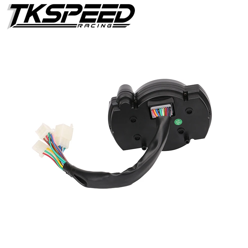 
Motorcycle Digital speedometer LCD Digital Gauge Speedometer Tachometer Odometer Adjustable 