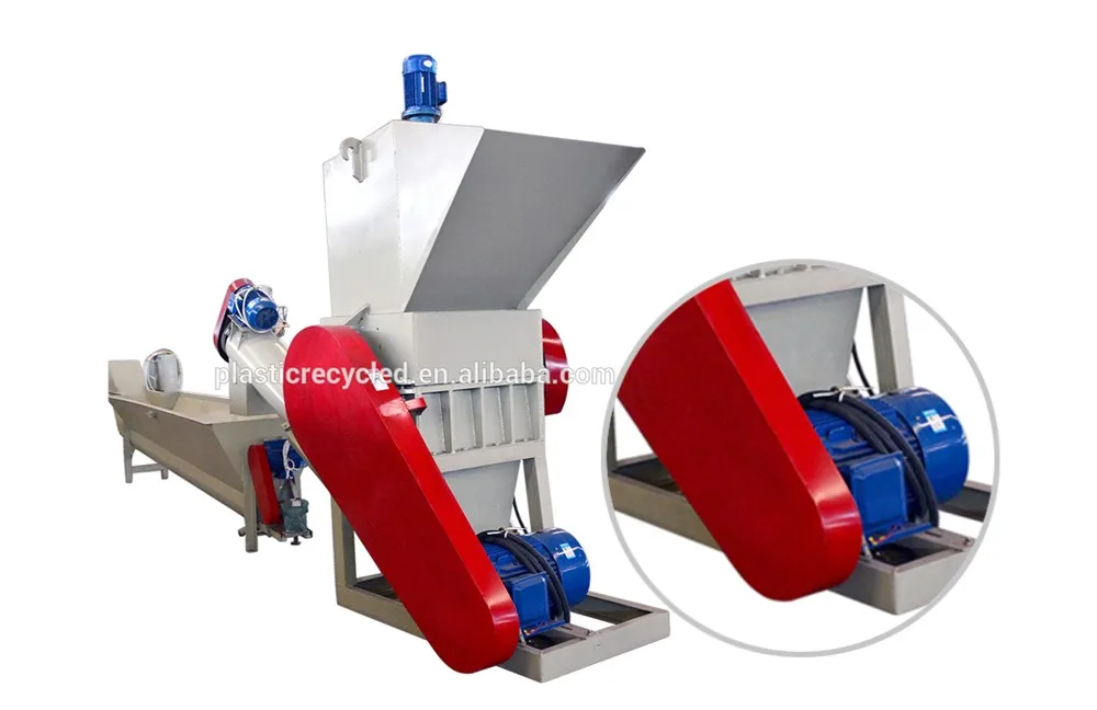 
waste pp pe hdpe/ldpe film crushed plastic recycling production line in bangladesh 