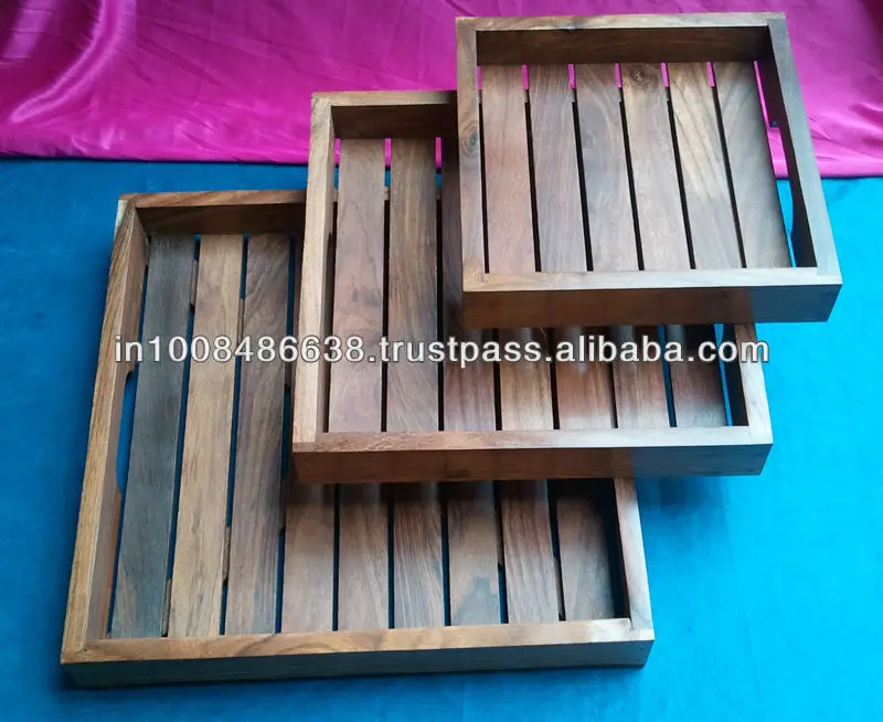 Serving tray for hotels and kitchens