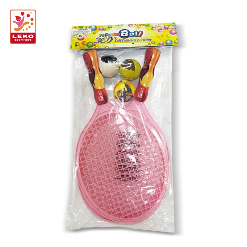 Hot selling colorful tennis racket pu ball tennis racquet