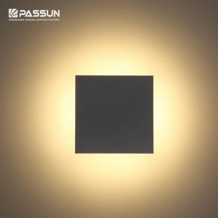 hotel office toilet door number sign 3w led wall light