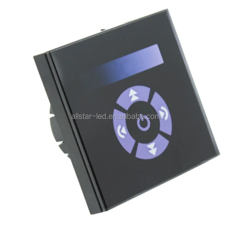 AC 90-230V wall touch dimmer switch led strip light lamp output 0-10v dimmer 230V 1 channel controller