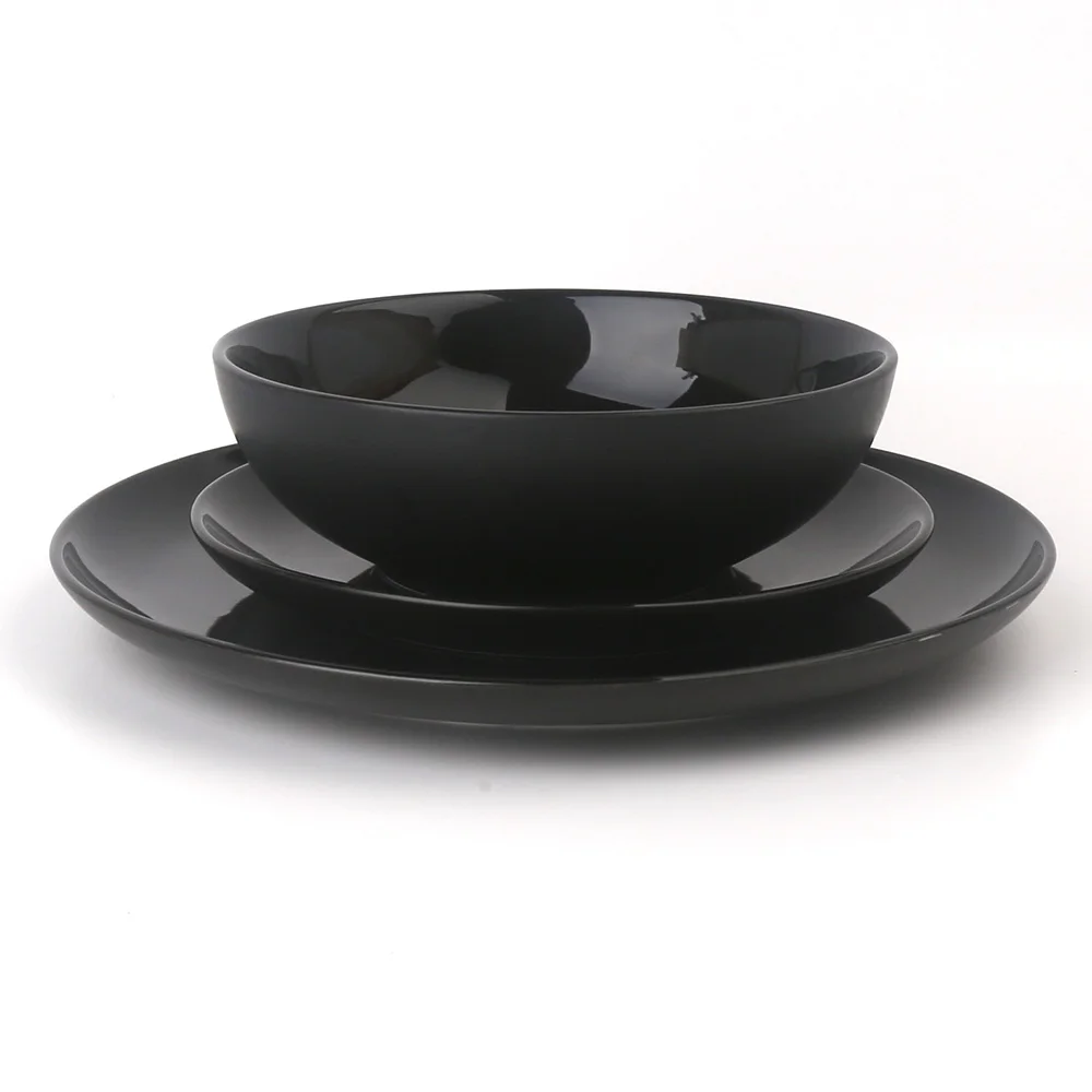 Ceramic Fine Porcelain Breakfast Lunch Supper Carrefour Dinnerware Tableware Sets 18 pieces