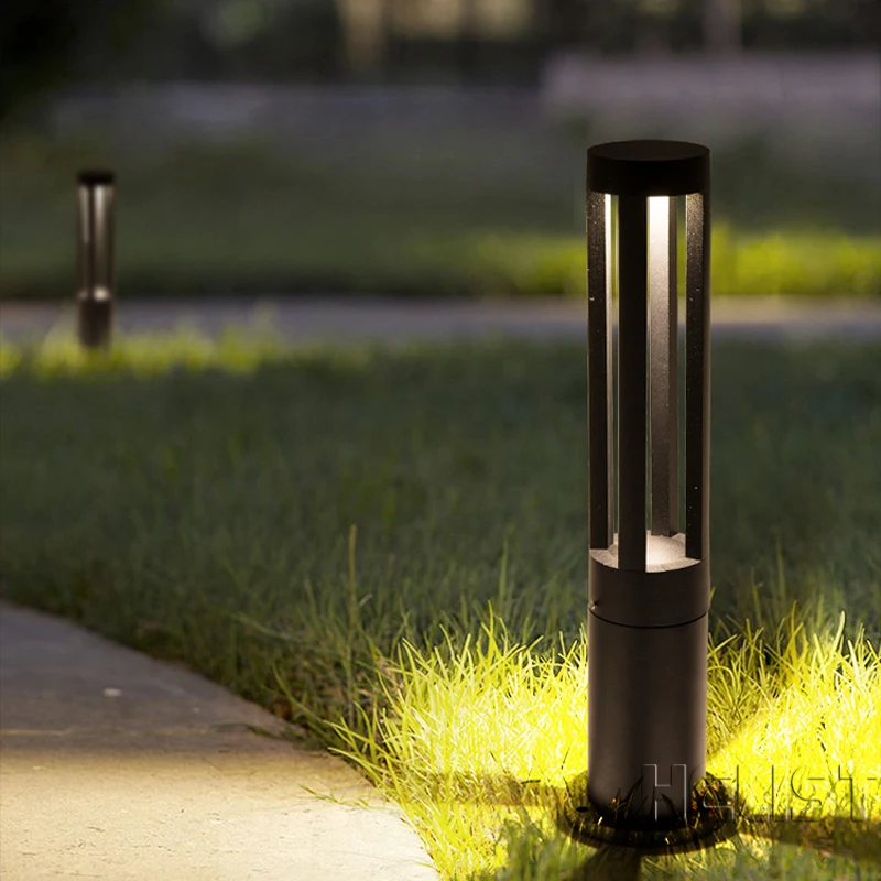 Outdoor decoration garden solar led bollard light With Good Service
