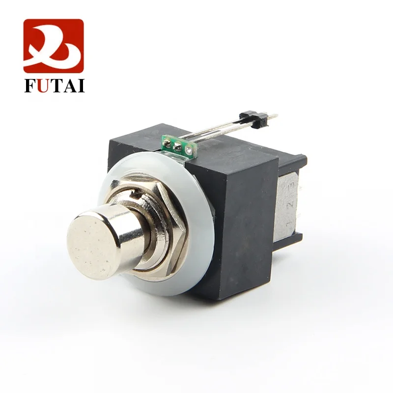 
FS3PDTLED-LP LED 3PDT Latching PCB Mount Footswitch Single Color RGB 