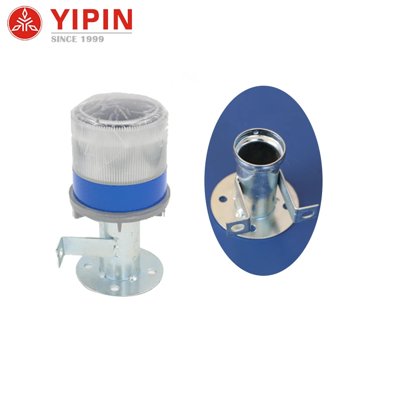 led road safety flashing warning light Solar traffic light