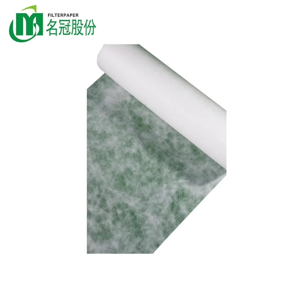 Industrial oil filtration system filter paper roll