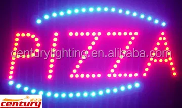 wholesale china factory price led PIZZA sign
