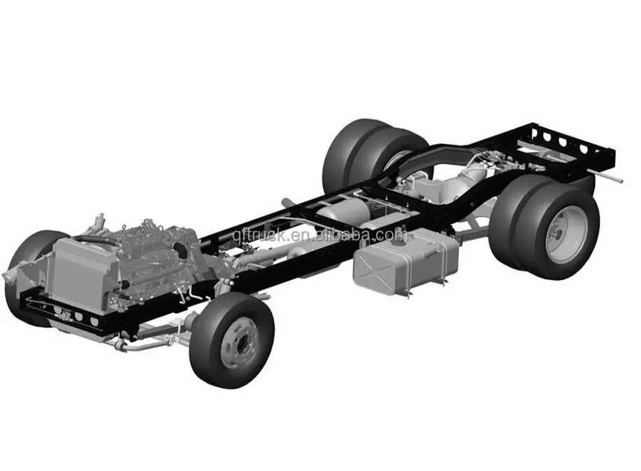 Dongfeng EQ6488KX5AC1 4x2 Bus Chassis 5 m diesel Front Engine