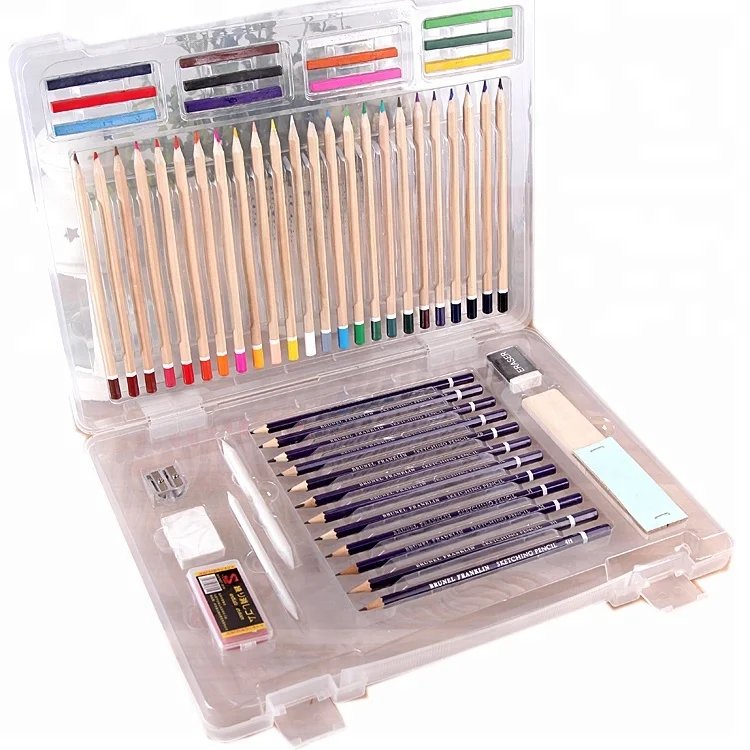Color Pencil and Graphite Pencil Art Set For Student