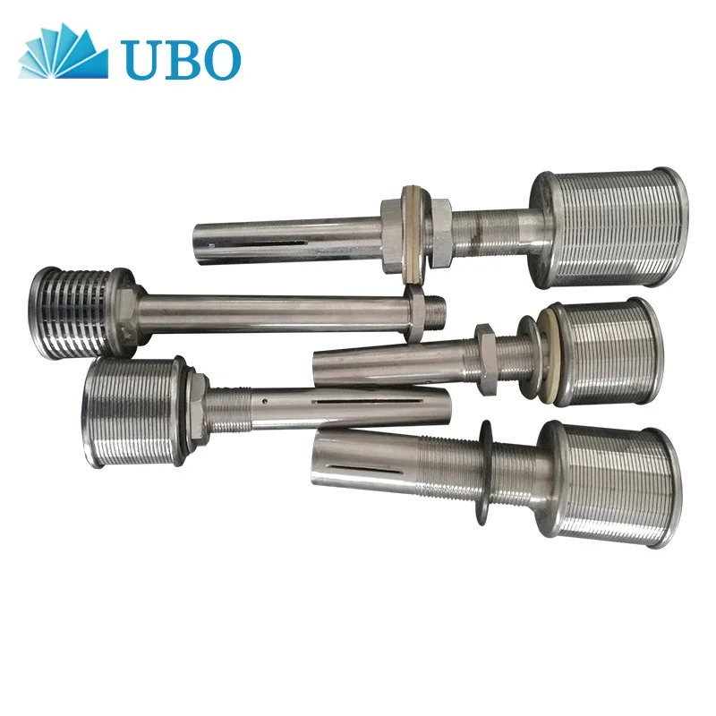 High Quality SS Water And Gas Filter Johnson Slotted Strainer Nozzle Screen