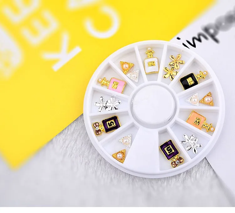 ShiningLife Brand toe nail 3d art nails stickers wholesale fashion Korean art nails