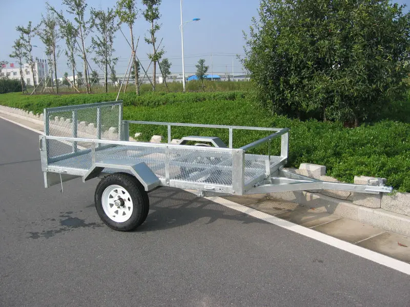 ECONOMY 5X8 SINGLE AXLE UTILITY TRAILER WITH RAMP GATE