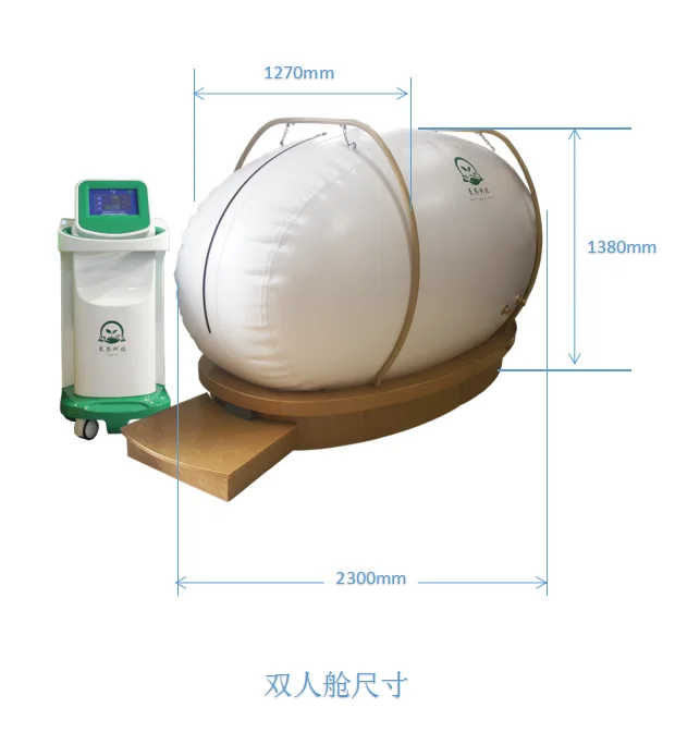 HBOT 1.5ATA Oxygen O2 Capsule Chambers HBOT - Soft Chamber