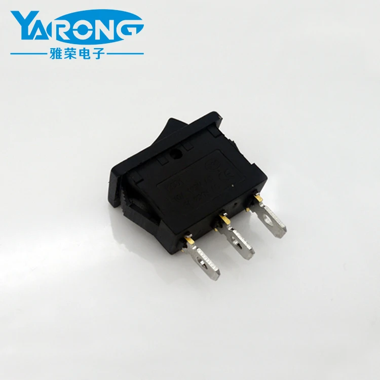 KCD1-103 ON OFF ON 3 pin 6A 250VAC kcd waterproof rocker switch
