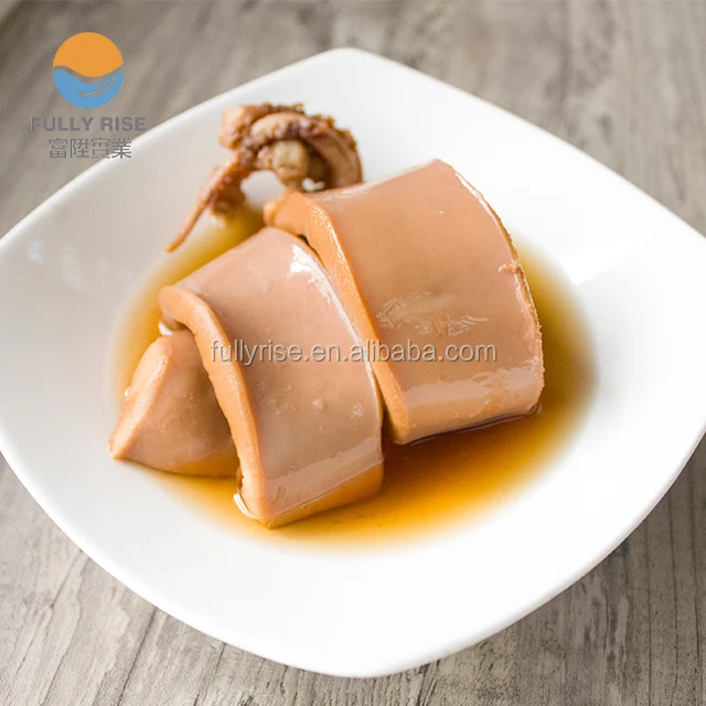 Canned Squid Tin Squid in oil with high quality