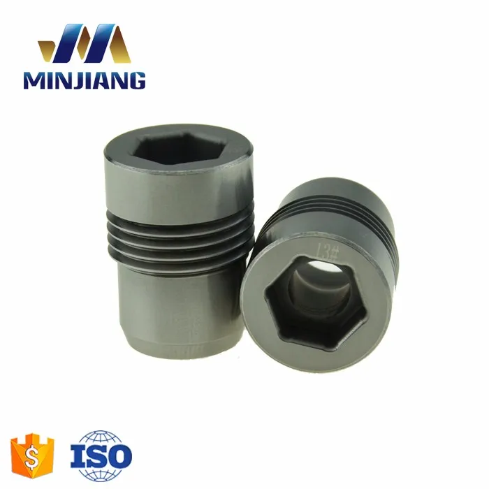 PDC drill bit plumblossom teeth wrench series Tungsten Carbide Thread nozzle