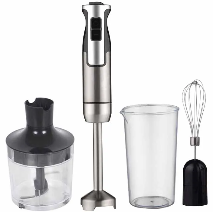 1000W new Multifunctional stick blender / hand blender set with big chopper bowl