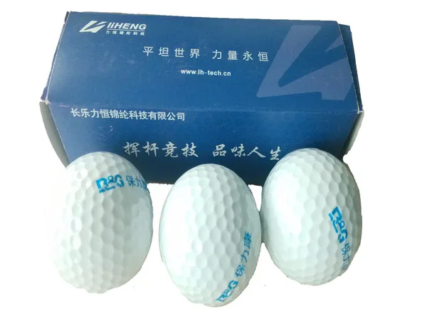 3 pieces golf ball per set with customized logo