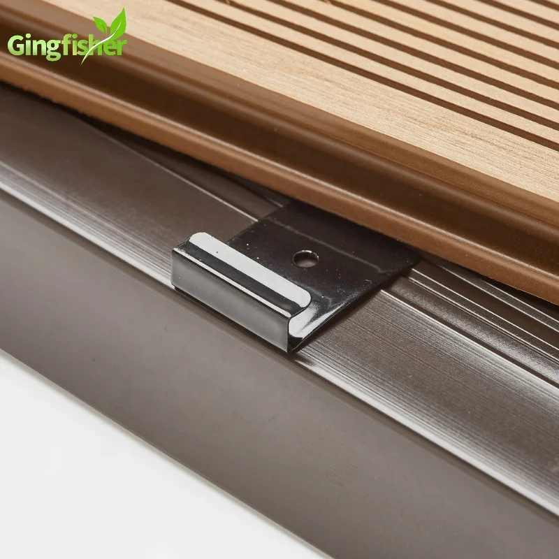 Скрытые крепежные элементы для настила WPC