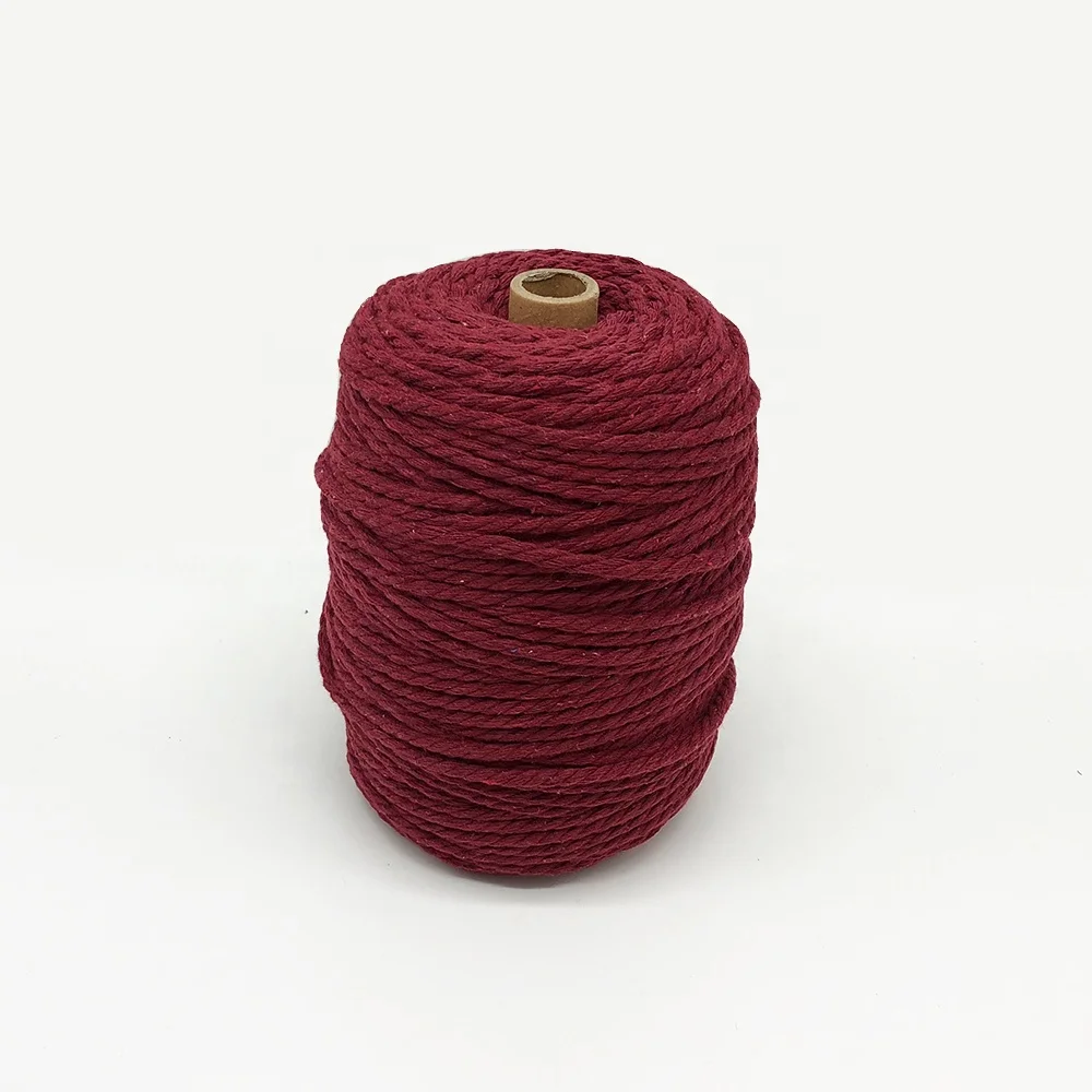 
Knotting cord knot-bearing cord macrame knots recycled cotton 