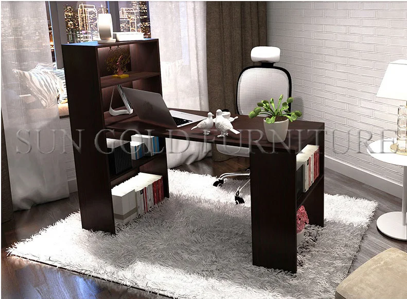 Cheap used wooden study table designs computer desk(SZ-CDT032)