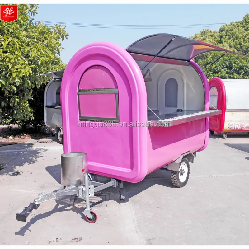 new design food truck mobile food trailer