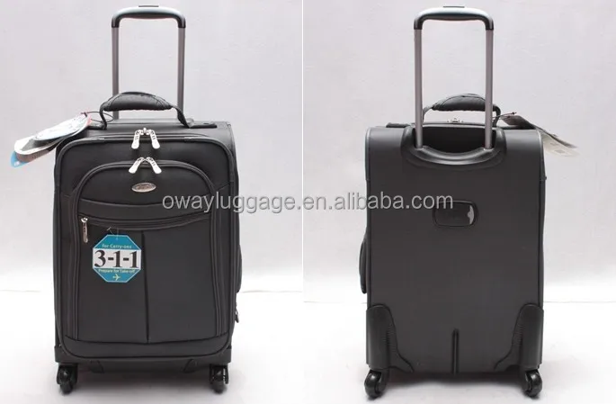 High Quality Size 20 24 28 32inch Spinner 4 Wheels 1200D Polyester 4pcs Trolley Suitcase Luggage Set