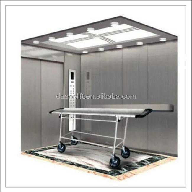 
large door opening size patient stretcher elevator 
