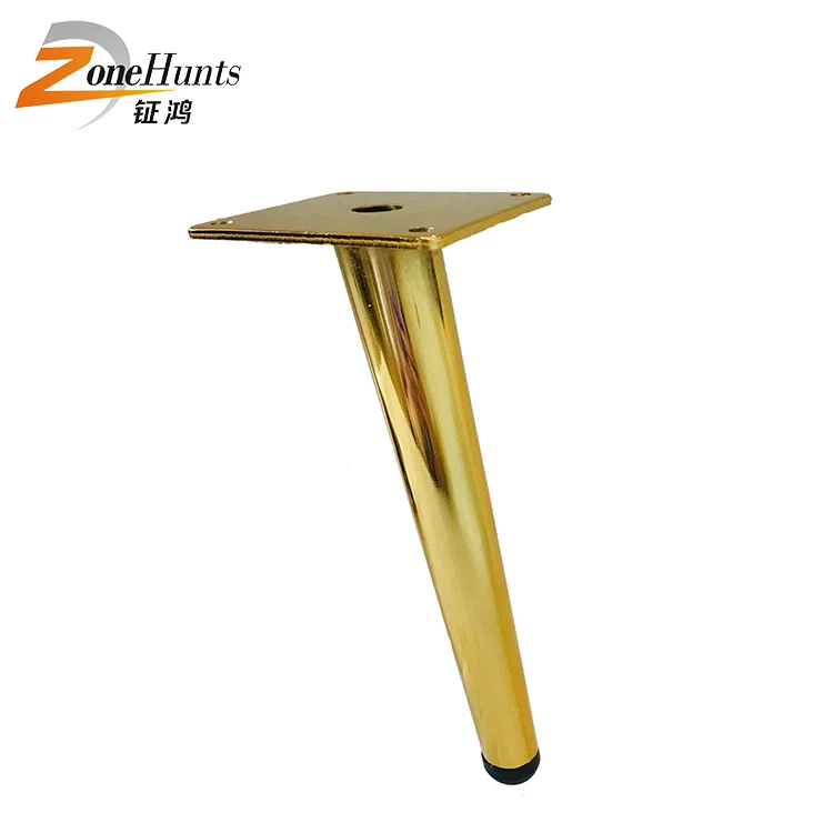 Лучшая цена металлические железные ножки для дивана регулируемые винтовые конусные хромированные серебристые