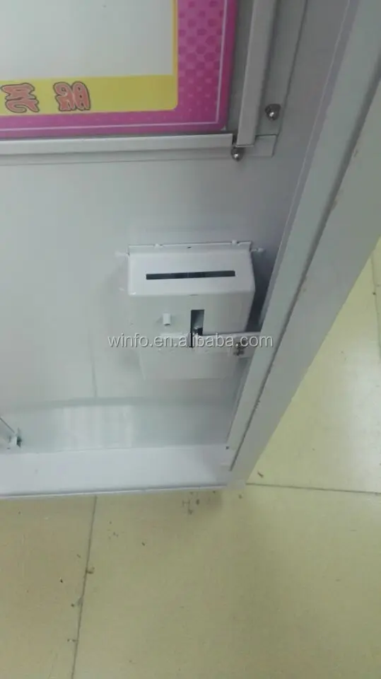 Souvenir gift key master prize vending machine with USD bill acceptor from Guangzhou supplier