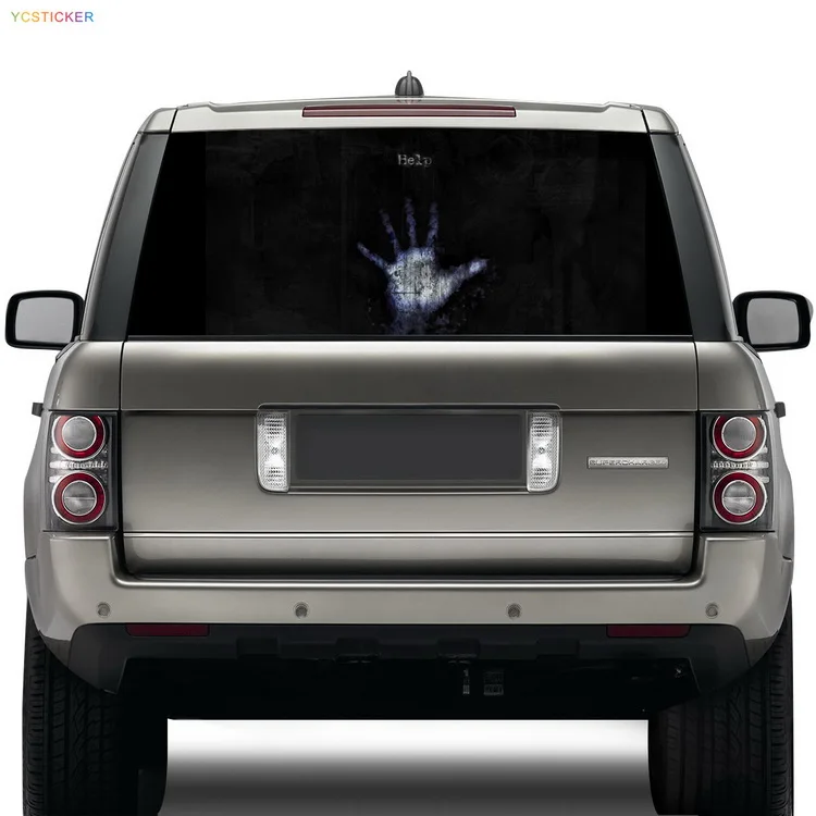 Ski Adhesive Truck High Beam Sticker Waterproof Rear Car Windshield Decal Sticker