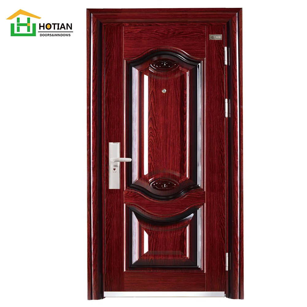Cheap prices best selling safety with hardware China steel door gate door on sales