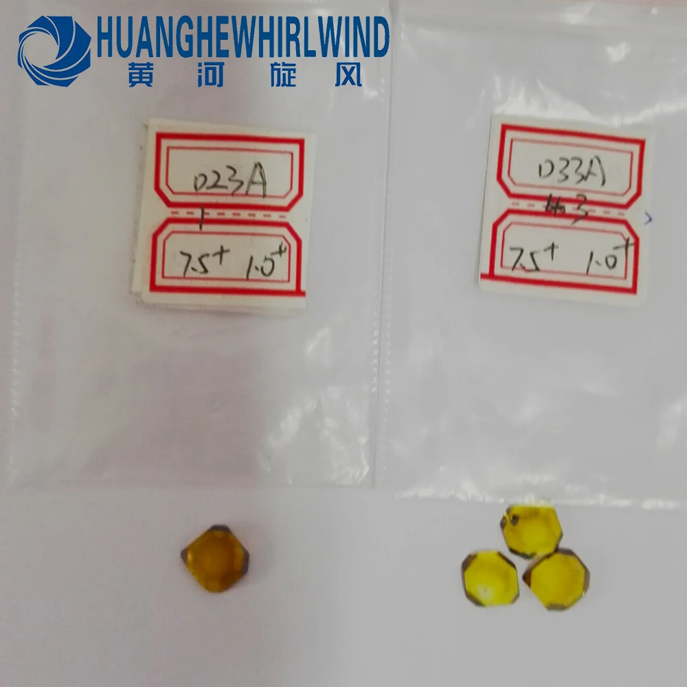 
2.0mm-6.5mm Big size HTHP synthetic diamond for natural industrial diamond price 