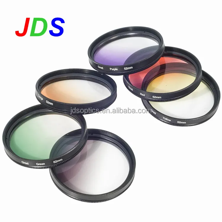 Optical glasses Square Gradual Filter lens For dslr camera accessories